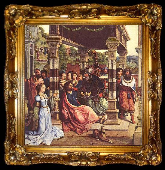framed  Bernard van orley Altarpiece of Sts Thomas and Matthias, ta009-2